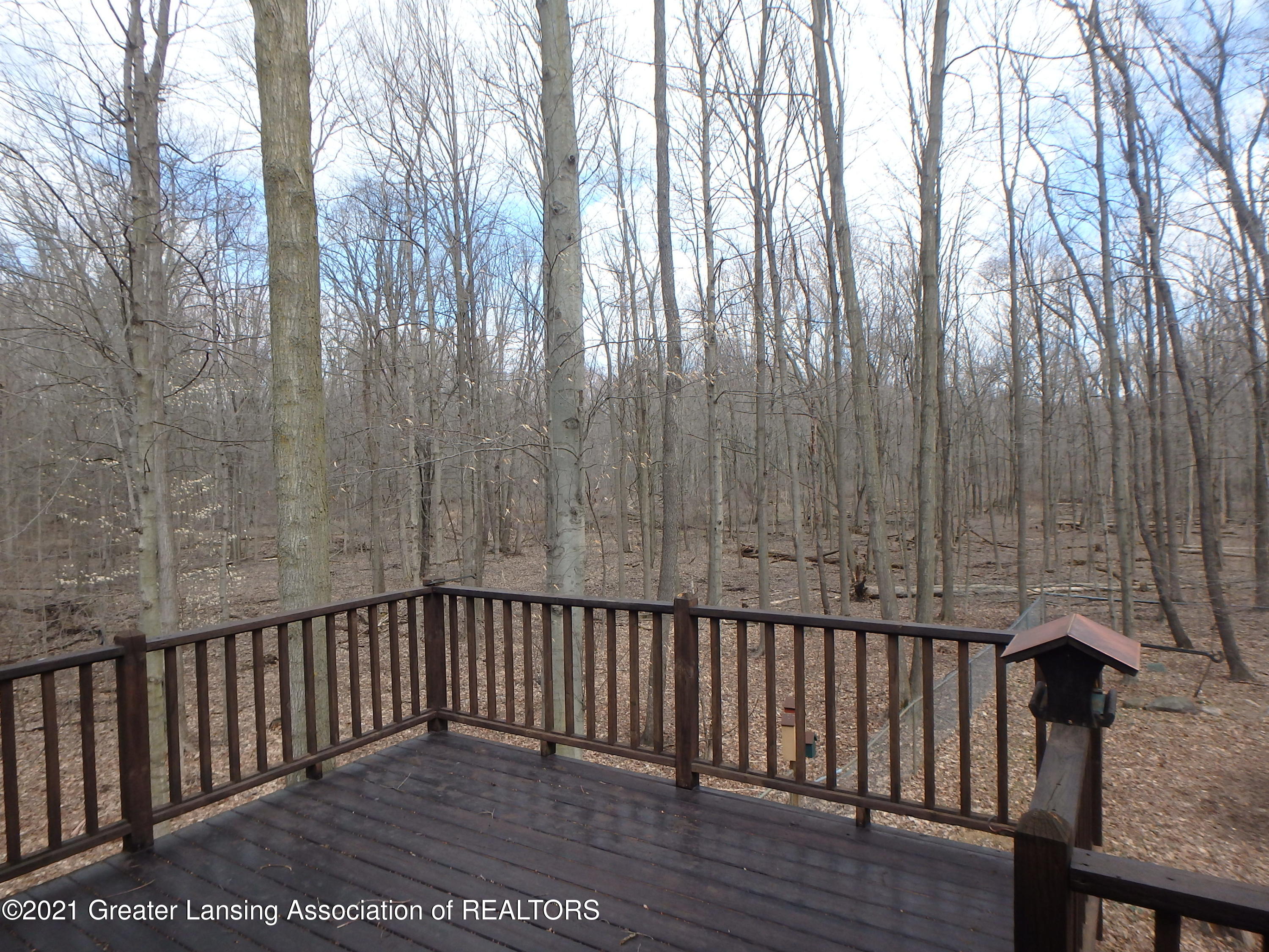 2565 Narrow Lake Road Charlotte, MI 48813 - Photo 47 of 63 2565 wooded acreage off deck