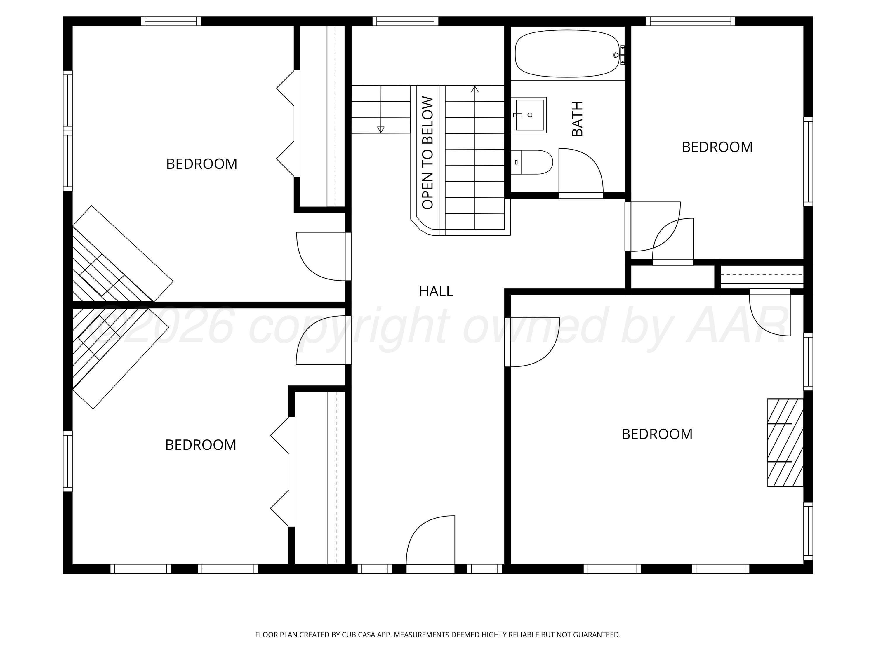 1912 South Tyler Street Amarillo, TX 79109 - Photo 74 of 74 amarillo-tx-home-2nd-floor-floorplan