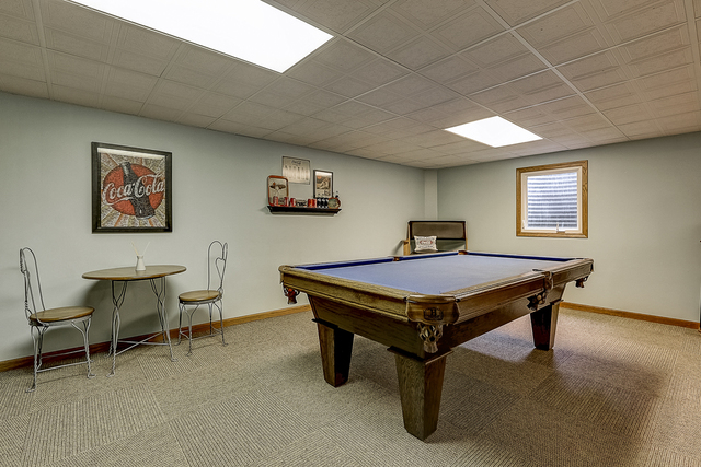 2767 Sun Valley Road Lisle, IL 60532 - Photo 17 of 23 a room with furniture pool table and window