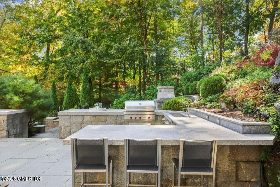 26 Round Hill Road Greenwich, CT 06831 - Photo 3 of 19 Outdoor Kitchen