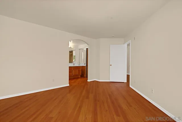 wooden floor in an empty room