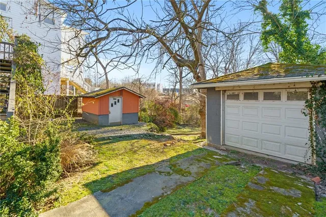 a front view of house with yard
