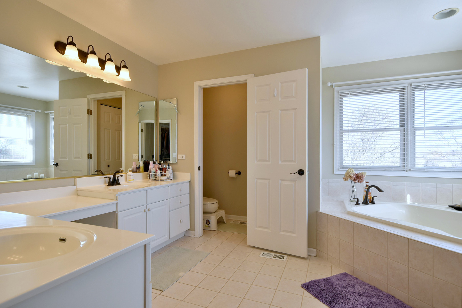 781 Hayrack Drive Algonquin, IL 60102 - Photo 23 of 54 a spacious bathroom with a tub sink and mirror