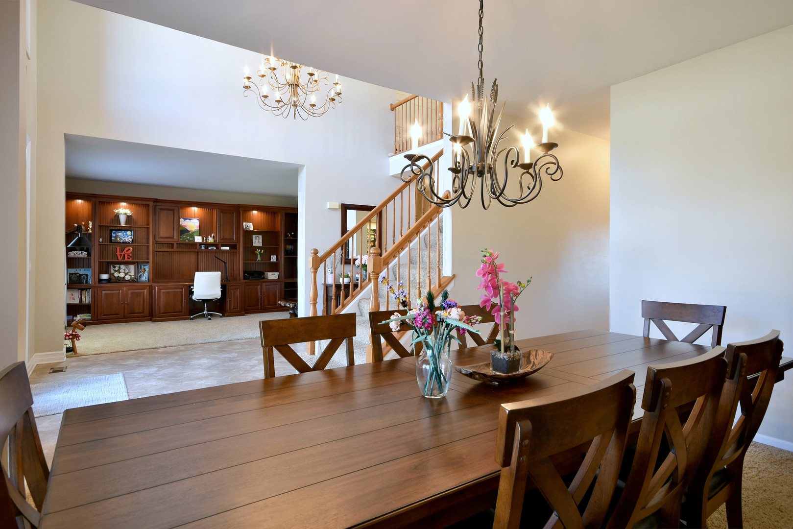 781 Hayrack Drive Algonquin, IL 60102 - Photo 7 of 54 a view of a dining room with furniture and wooden floor