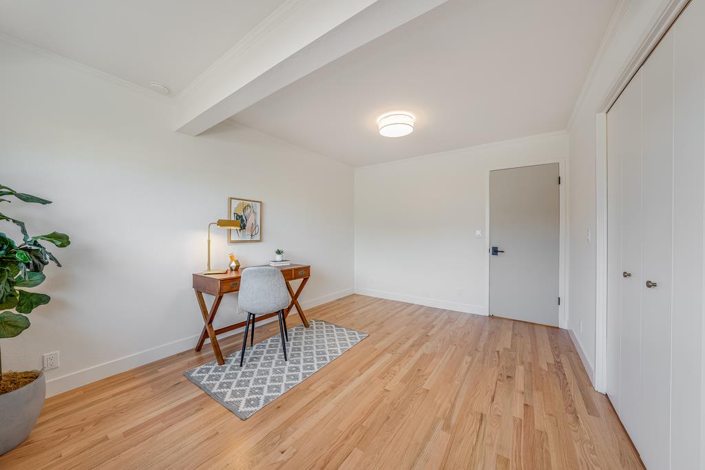 117 El Camino Del Mar Aptos, CA 95003 - Photo 48 of 60 a workspace room with furniture and wooden floor