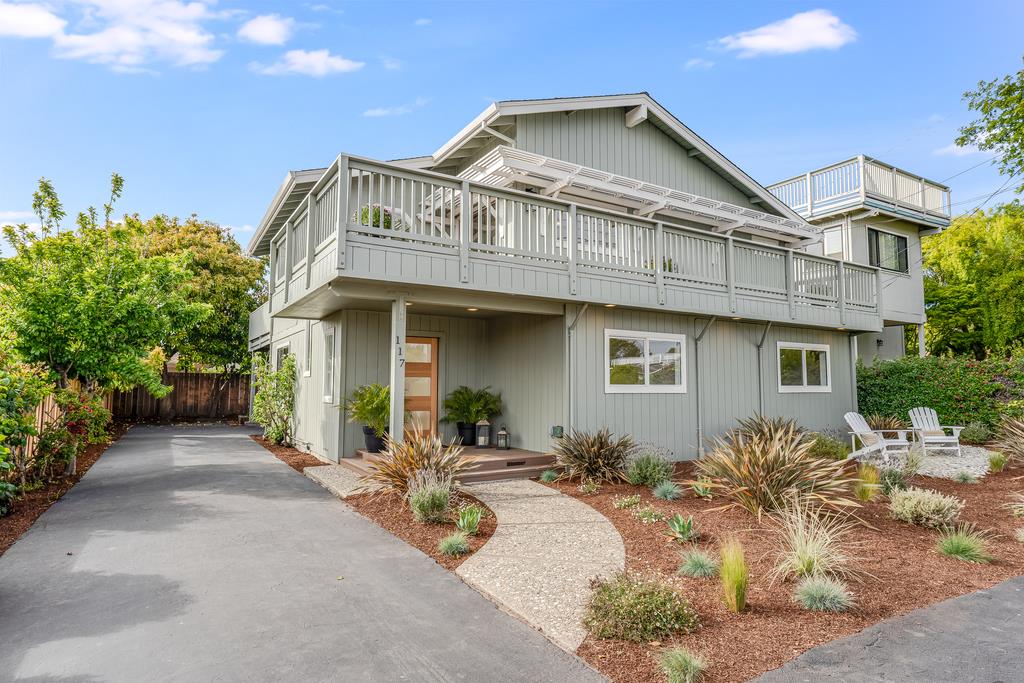 117 El Camino Del Mar Aptos, CA 95003 - Photo 49 of 60 a front view of a house with garden