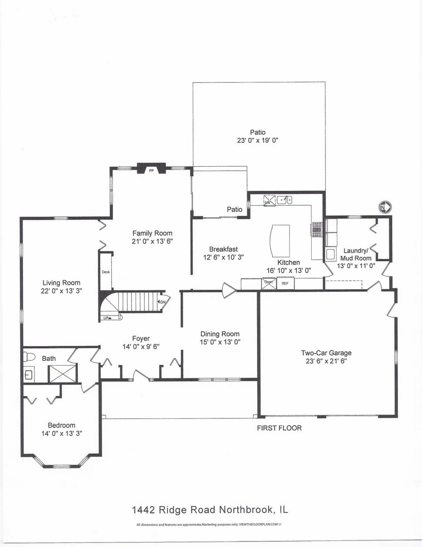 1442 Ridge Road Northbrook, IL 60062 - Photo 23 of 25