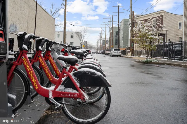 a front view of a building
