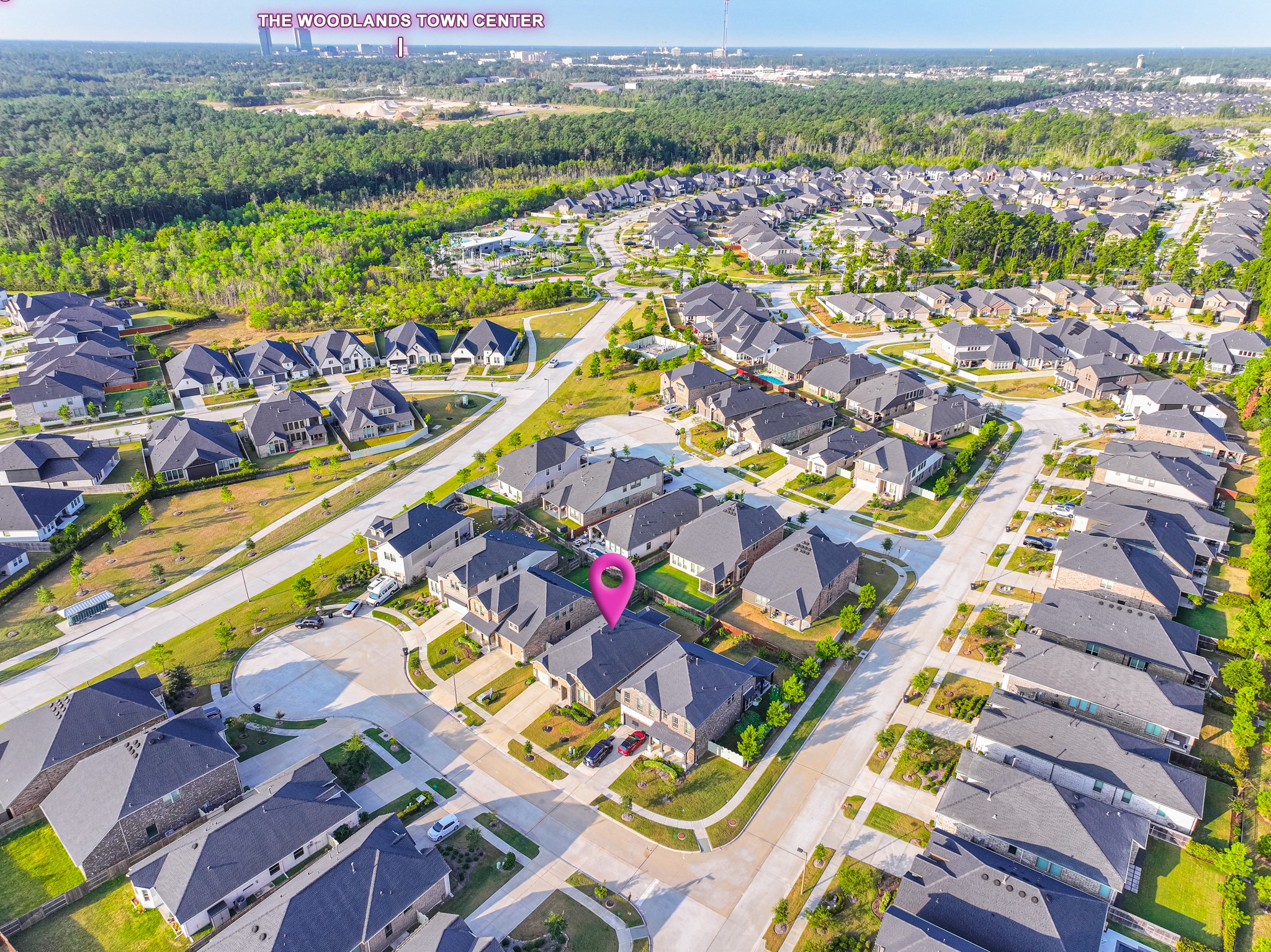 17310 Autumn Sage Court Conroe, TX 77385 - Photo 4 of 31 an aerial view of a city