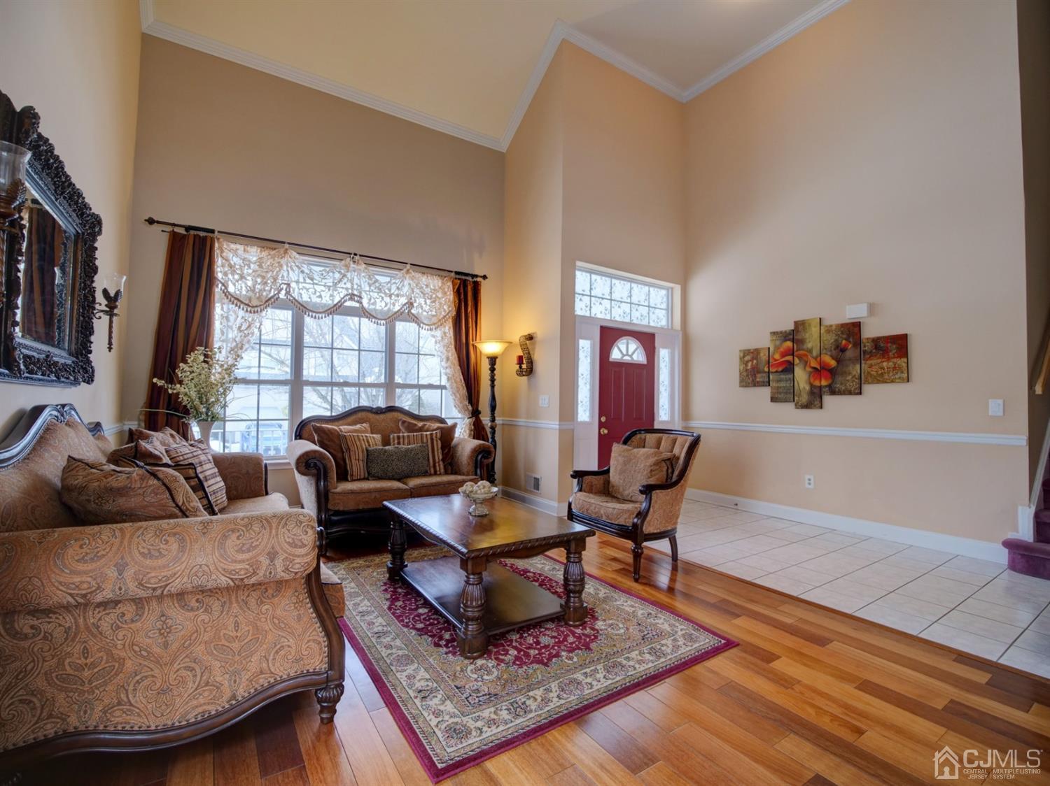 35 Springfield Road North Brunswick, NJ 08902 - Photo 5 of 42 a living room with furniture and a rug