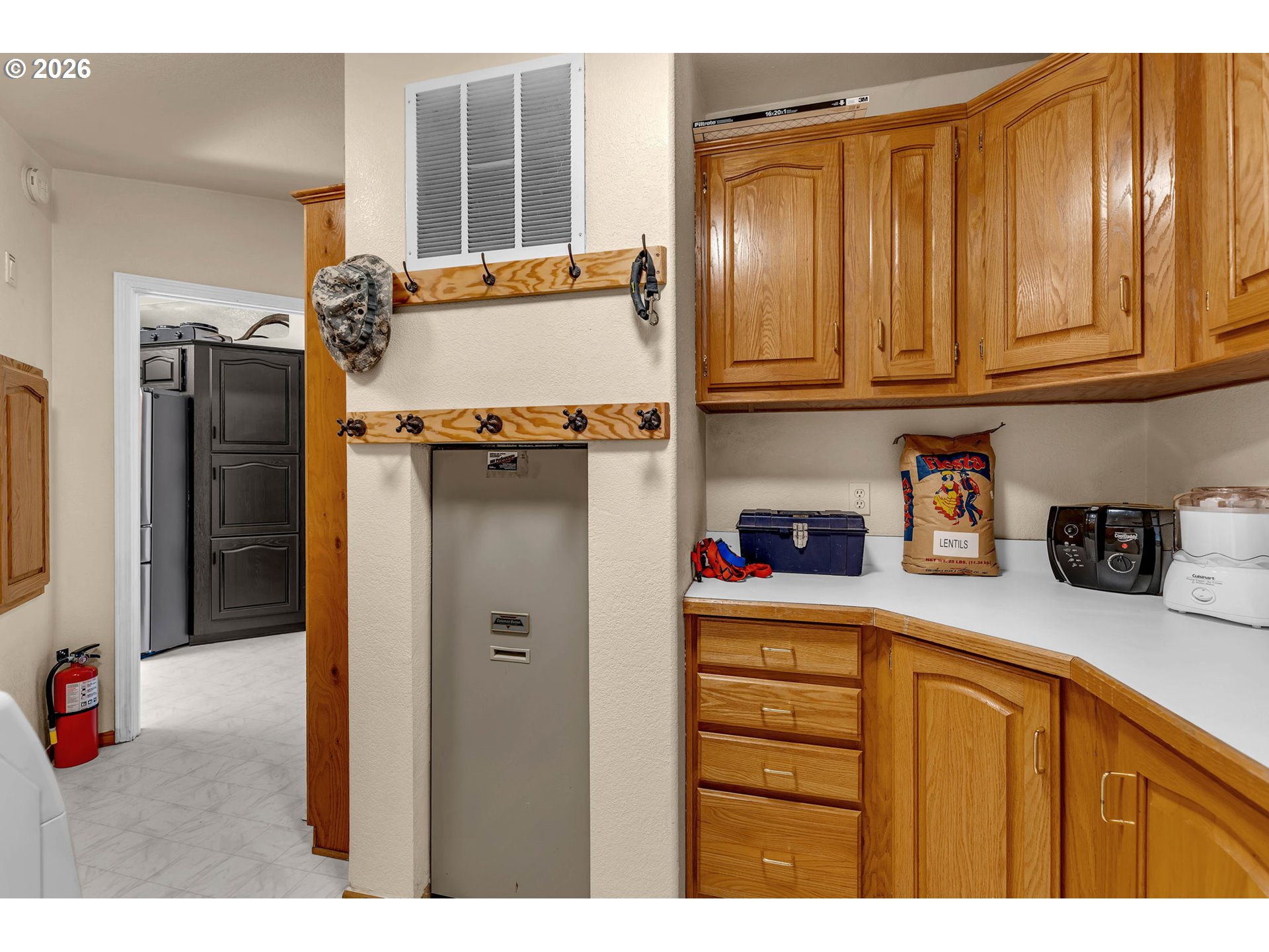 52 Estabrook Loop Carson, WA 98610 - Photo 13 of 37 a kitchen with stainless steel appliances granite countertop a refrigerator and cabinets