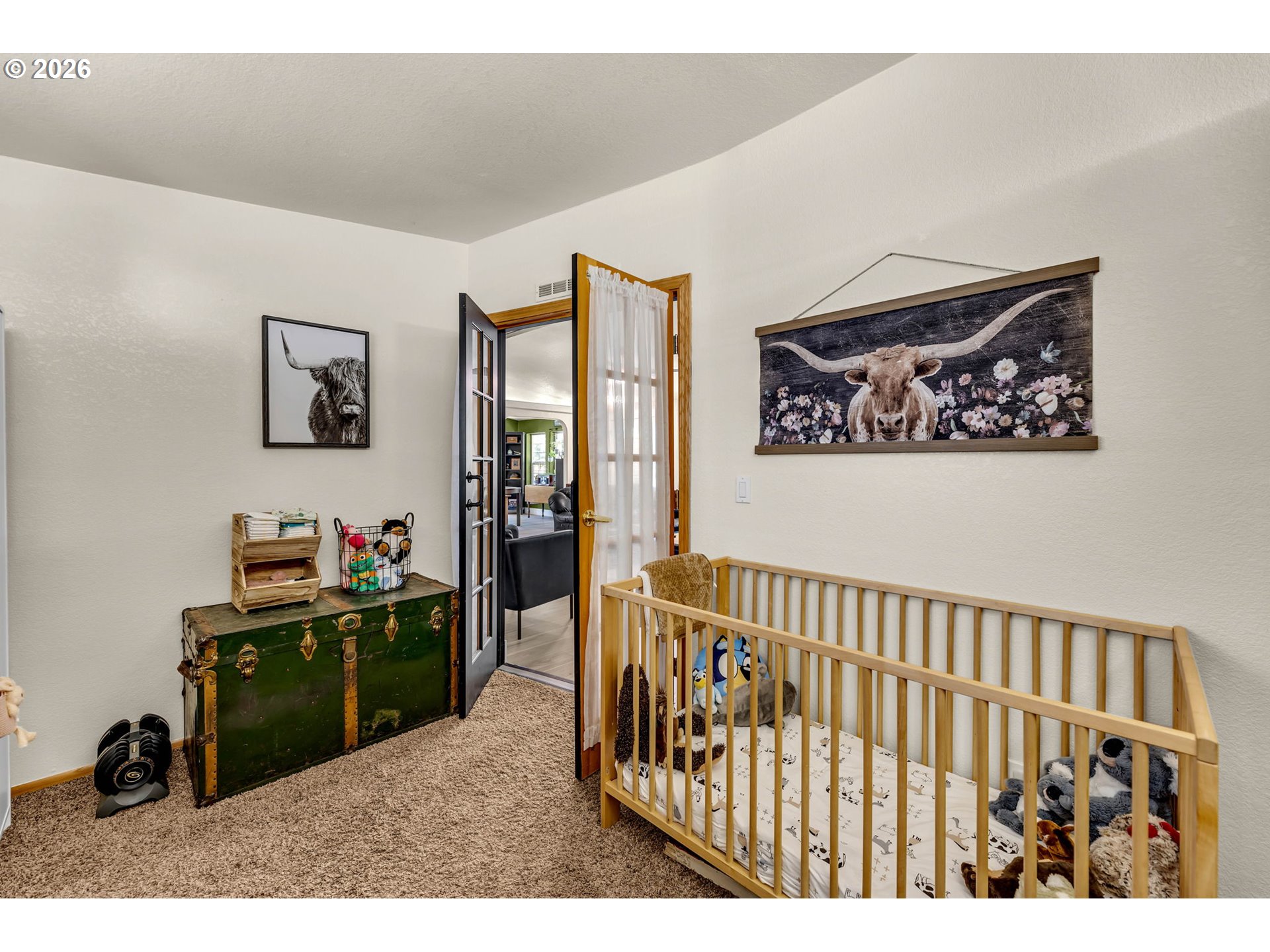 52 Estabrook Loop Carson, WA 98610 - Photo 15 of 37 a view of a hallway with workspace