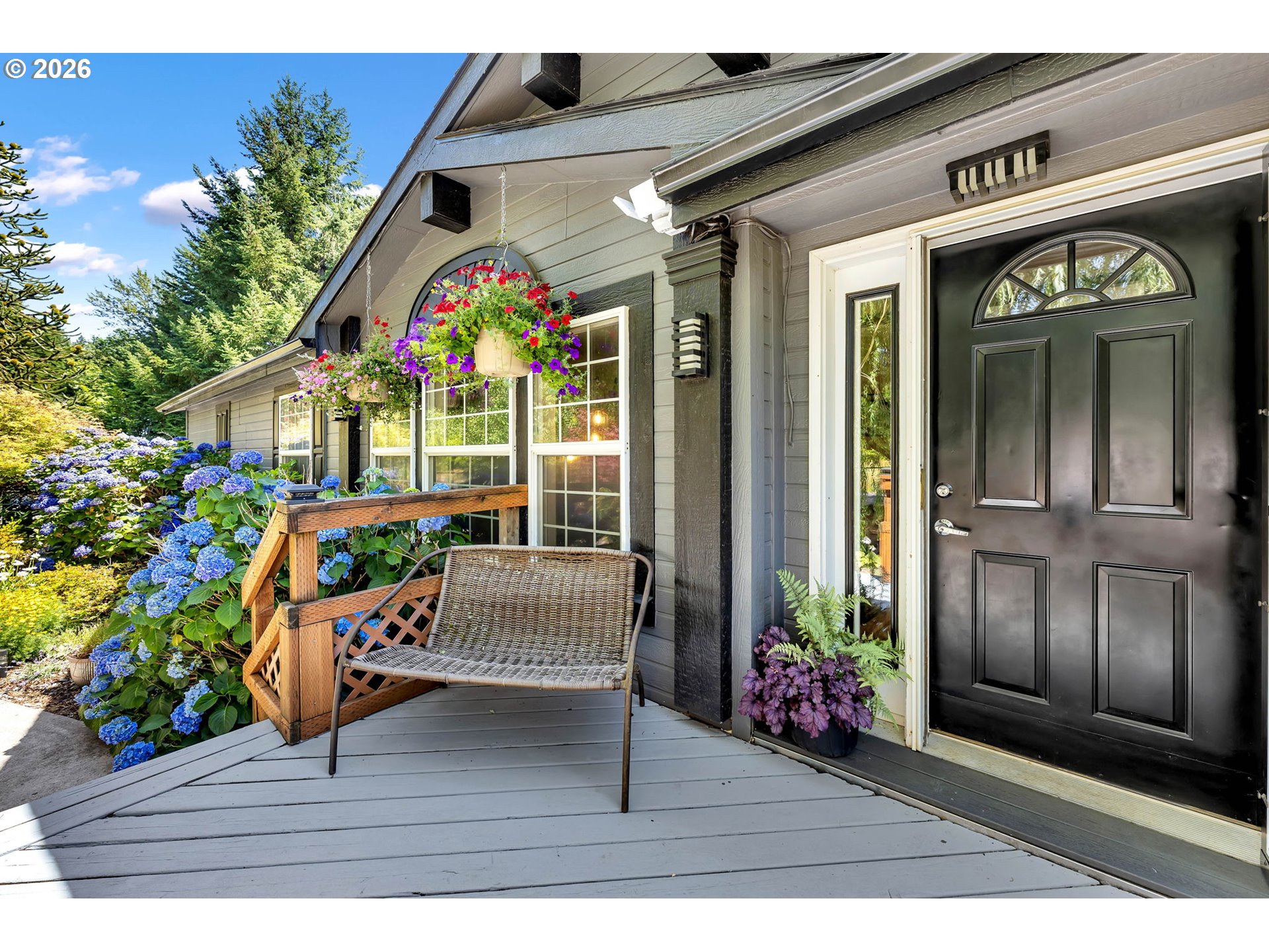52 Estabrook Loop Carson, WA 98610 - Photo 3 of 37 a front view of a house with garden