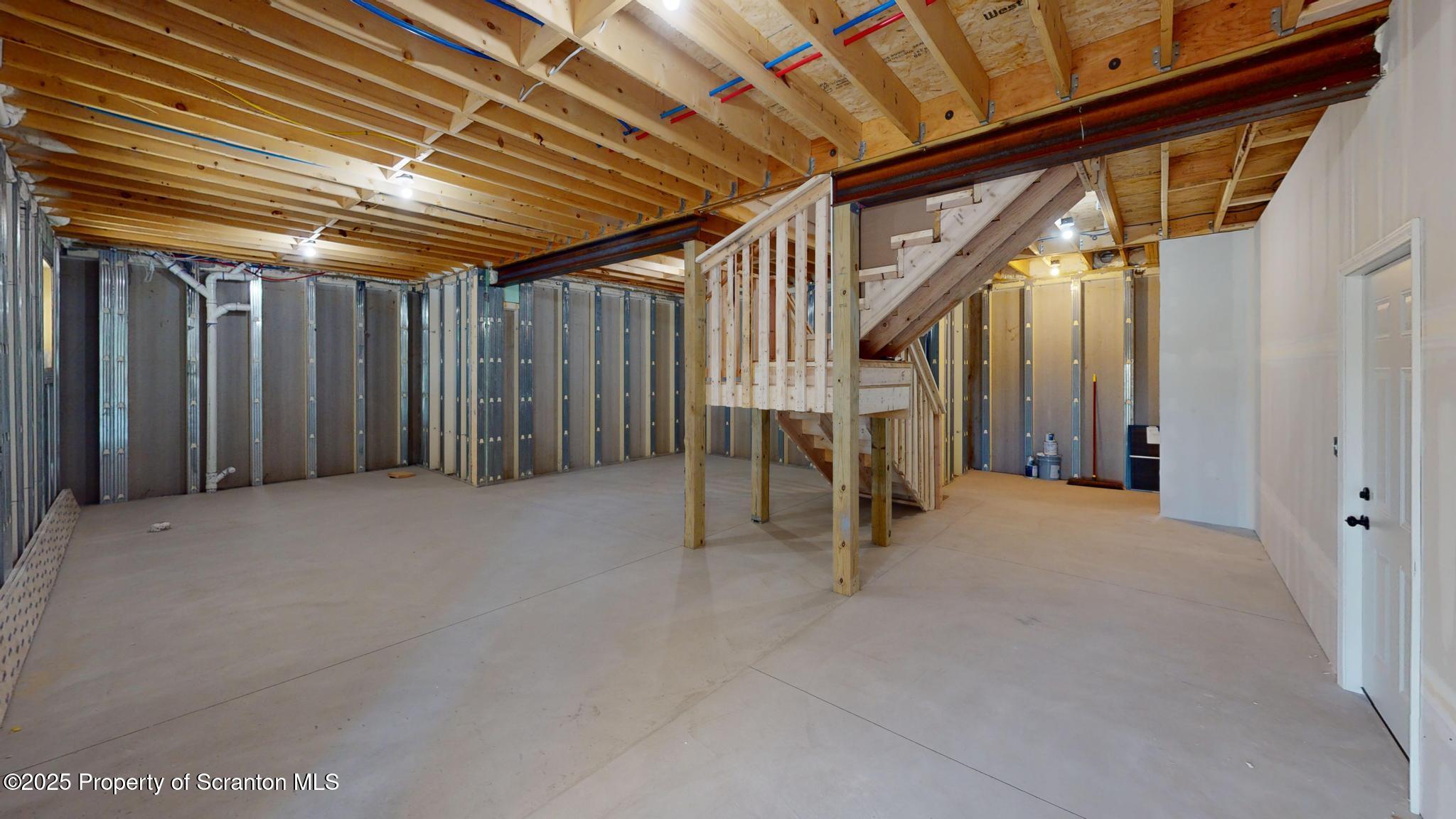 99 Woodland Drive Lake Ariel, PA 18436 - Photo 114 of 124 a view of an empty room with wooden walls