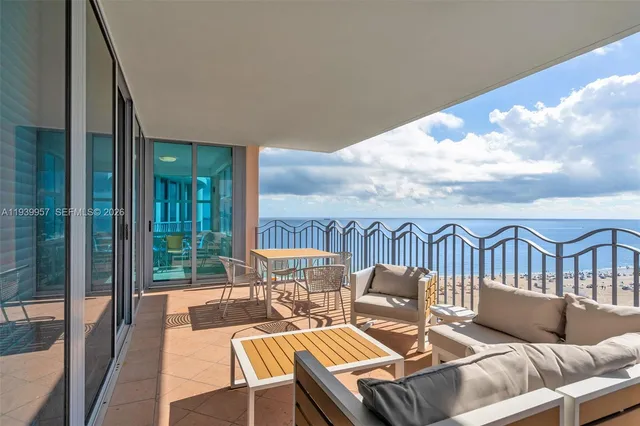 a view of a pathway with a building in the background