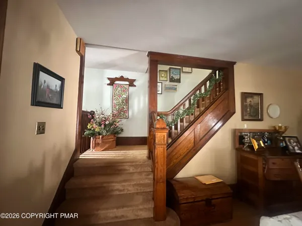 a view of entryway and hall
