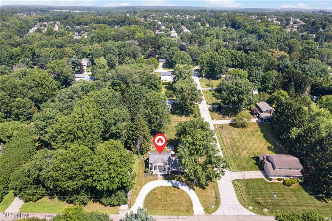 4401 Conestoga Trail Akron, OH 44321 - Photo 30 of 35 Drone / aerial view of a heavily wooded area