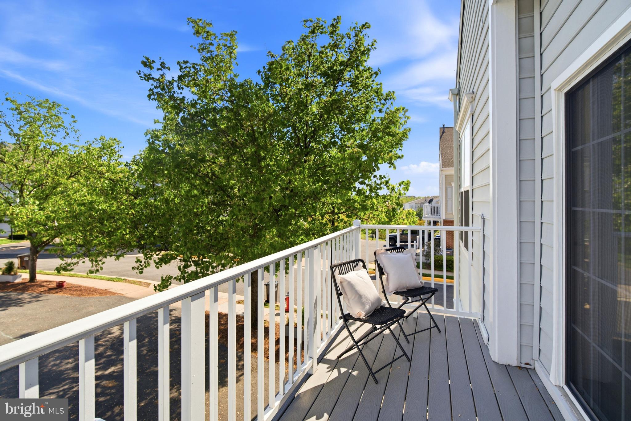 6338 Eagle Ridge Lane, Unit A Alexandria, VA 22312 - Photo 16 of 68 Balcony