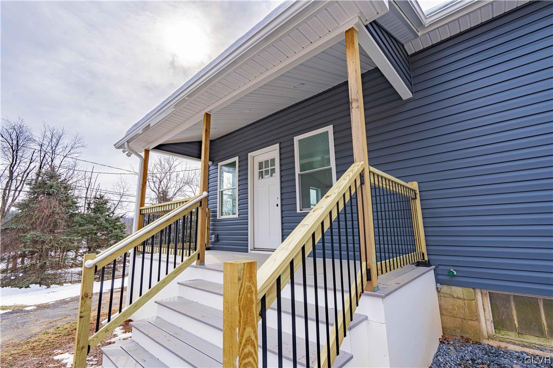 677 Gall Road Nazareth, PA 18064 - Photo 23 of 27 a view of a balcony with wooden floor and wooden fence