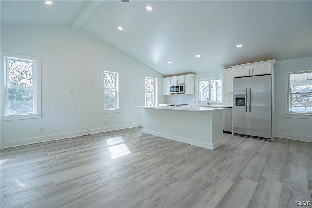 677 Gall Road Nazareth, PA 18064 - Photo 6 of 27 a view of kitchen with wooden floor and window