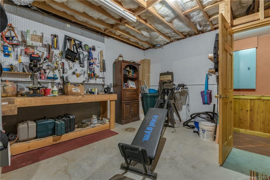 83 Cross Ridge Drive Rutherfordton, NC 28139 - Photo 28 of 38 a view of a room with gym equipment