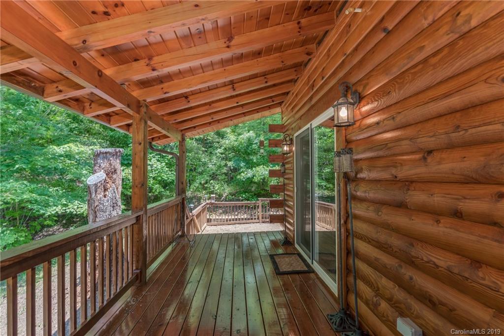 83 Cross Ridge Drive Rutherfordton, NC 28139 - Photo 33 of 38 a view of balcony with wooden floor and outdoor space