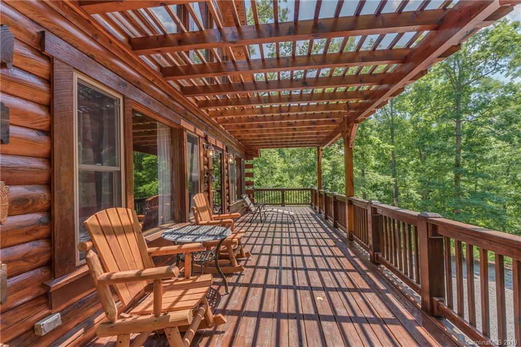 83 Cross Ridge Drive Rutherfordton, NC 28139 - Photo 36 of 38 a view of balcony with wooden floor