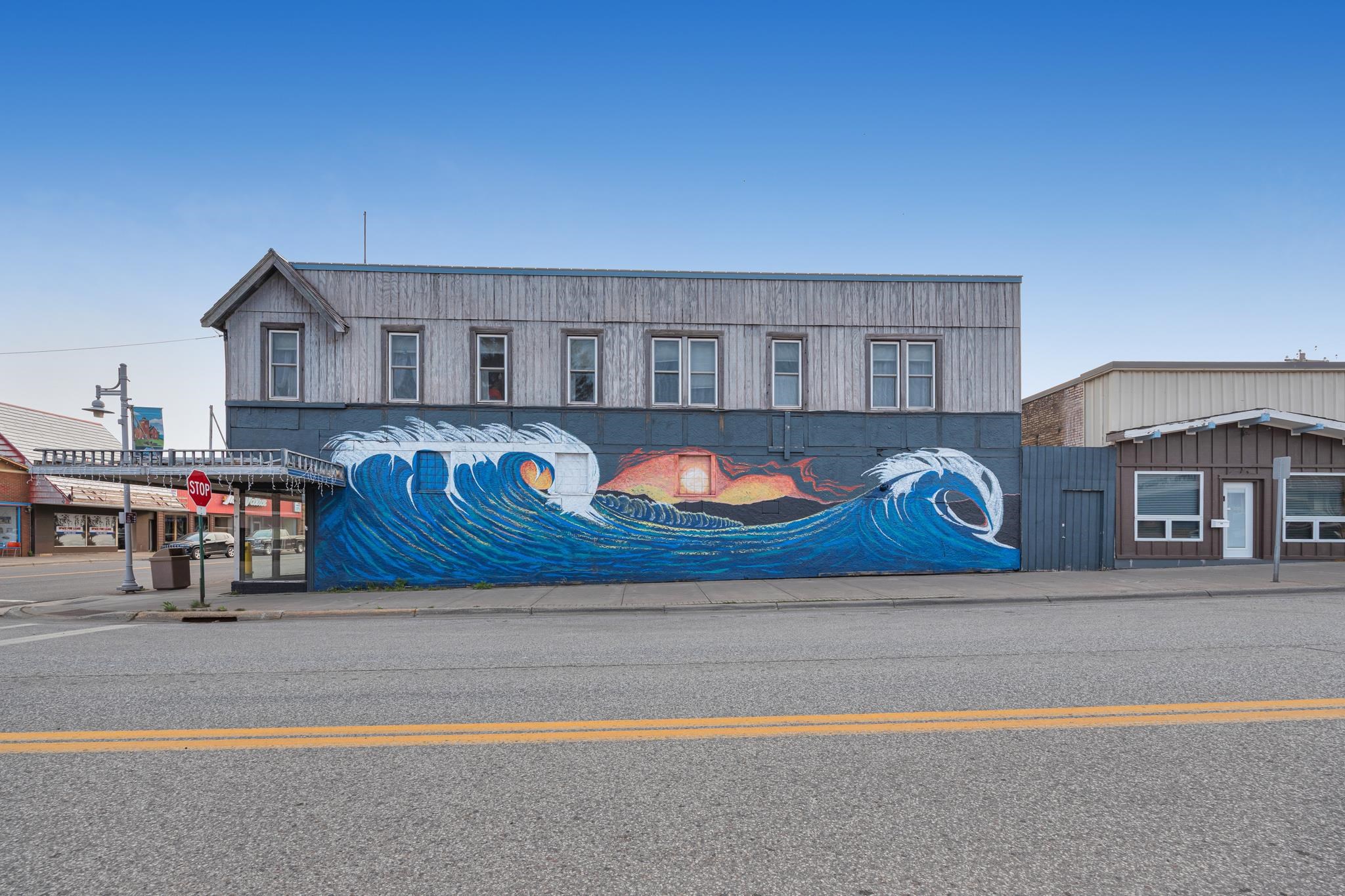601 1st Avenue Two Harbors, MN 55616 - Photo 3 of 99 Featuring the artist's painted mural
