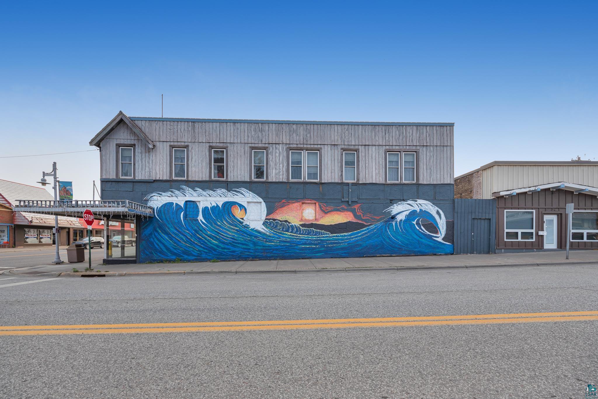 601 1st Avenue Two Harbors, MN 55616 - Photo 3 of 99 Featuring the artist's painted mural