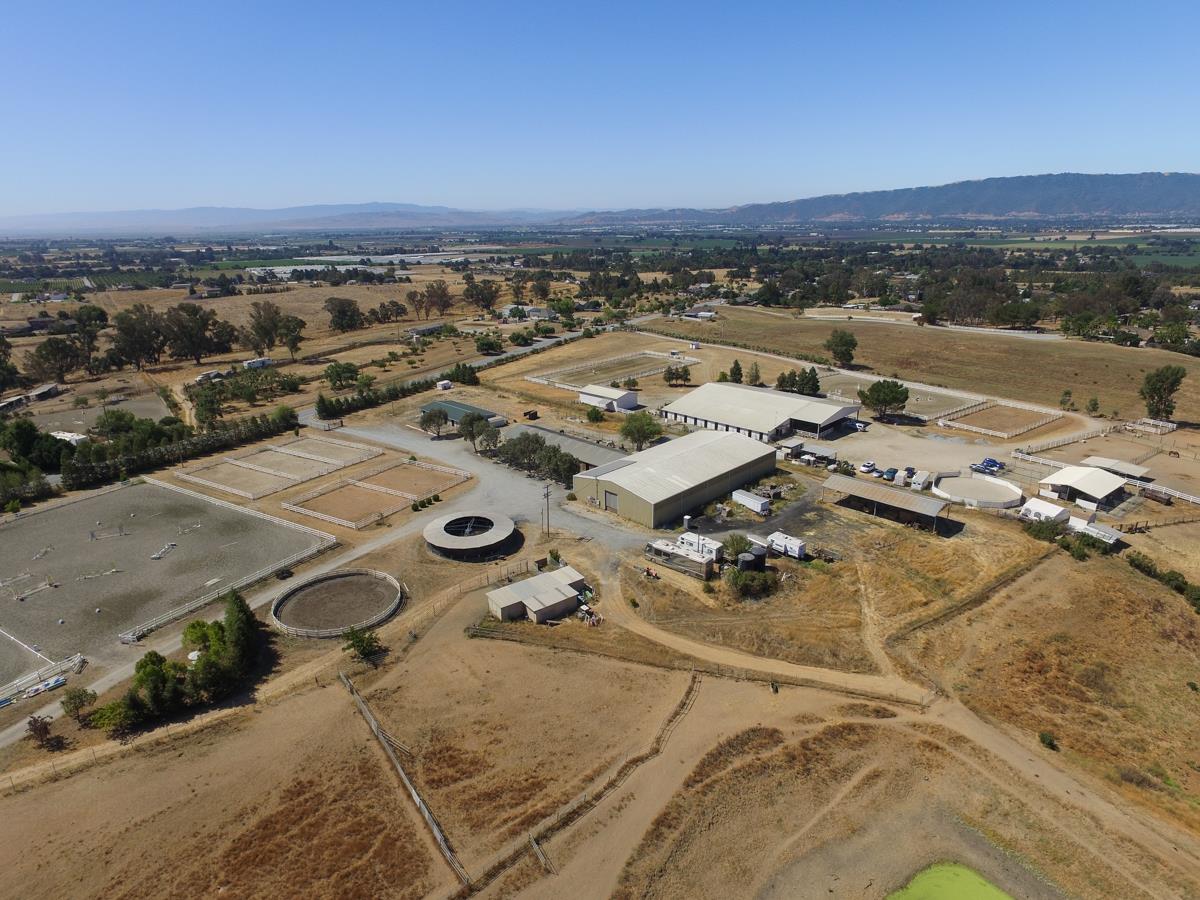 3245 Roop Road Gilroy, CA 95020 - Photo 7 of 35 an aerial view of residential houses with outdoor space