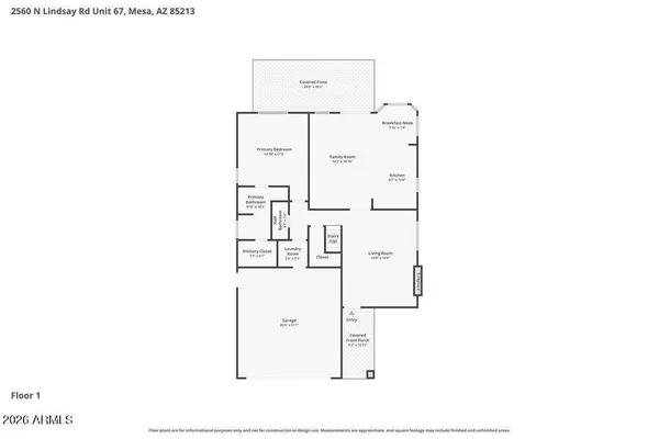 $3,115 | 2560 North Lindsay Road, Unit 67, Mesa, AZ 85213