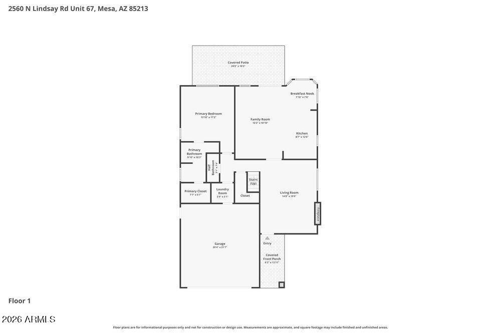 2560 North Lindsay Road, Unit 67 Mesa, AZ 85213 - Photo 2 of 17 Photo #2