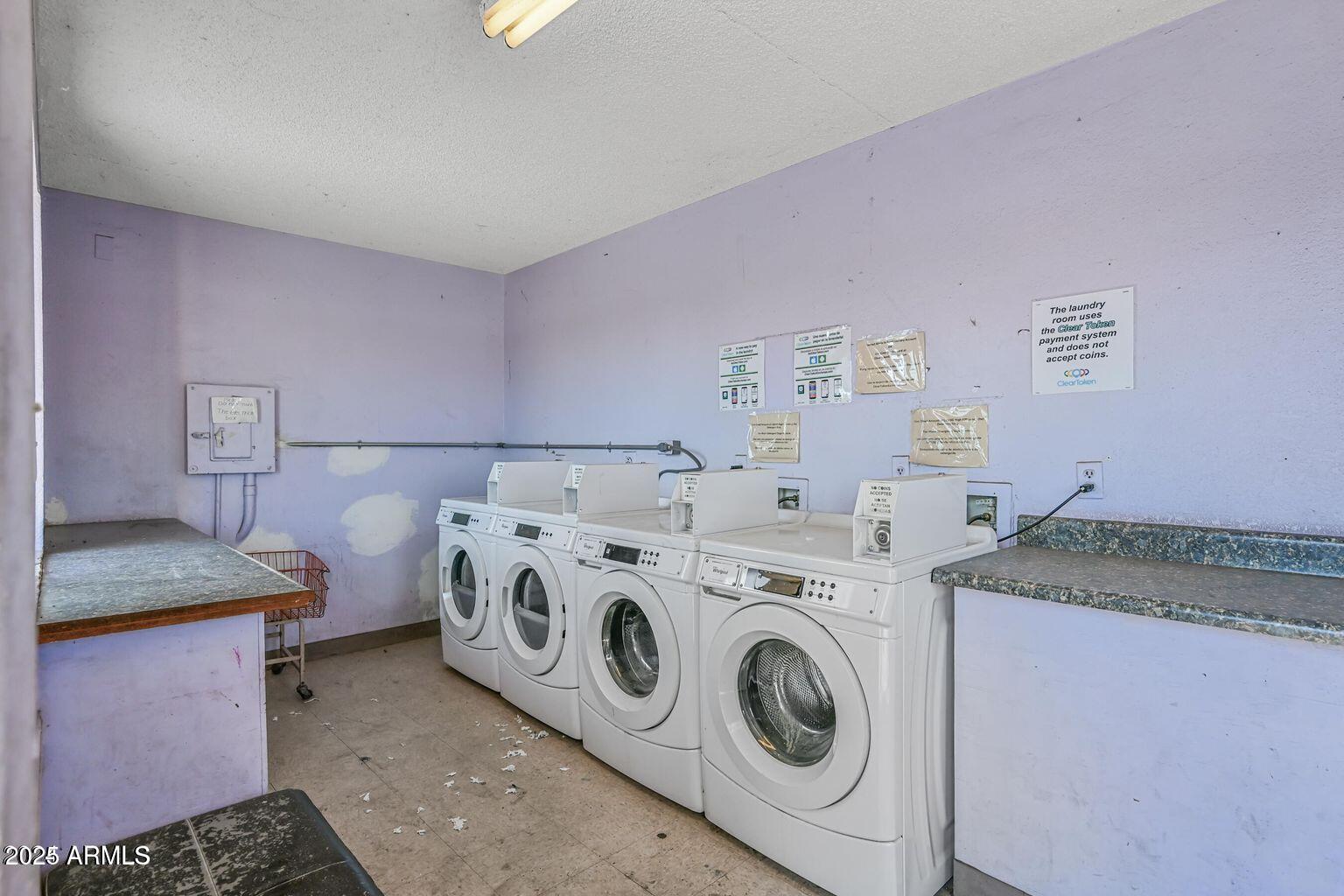 45 North Lyn Rae Drive, Unit 12 Mesa, AZ 85213 - Photo 21 of 24 a utility room with dryer and washer