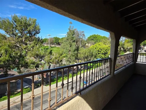 a view of a yard with an outdoor space