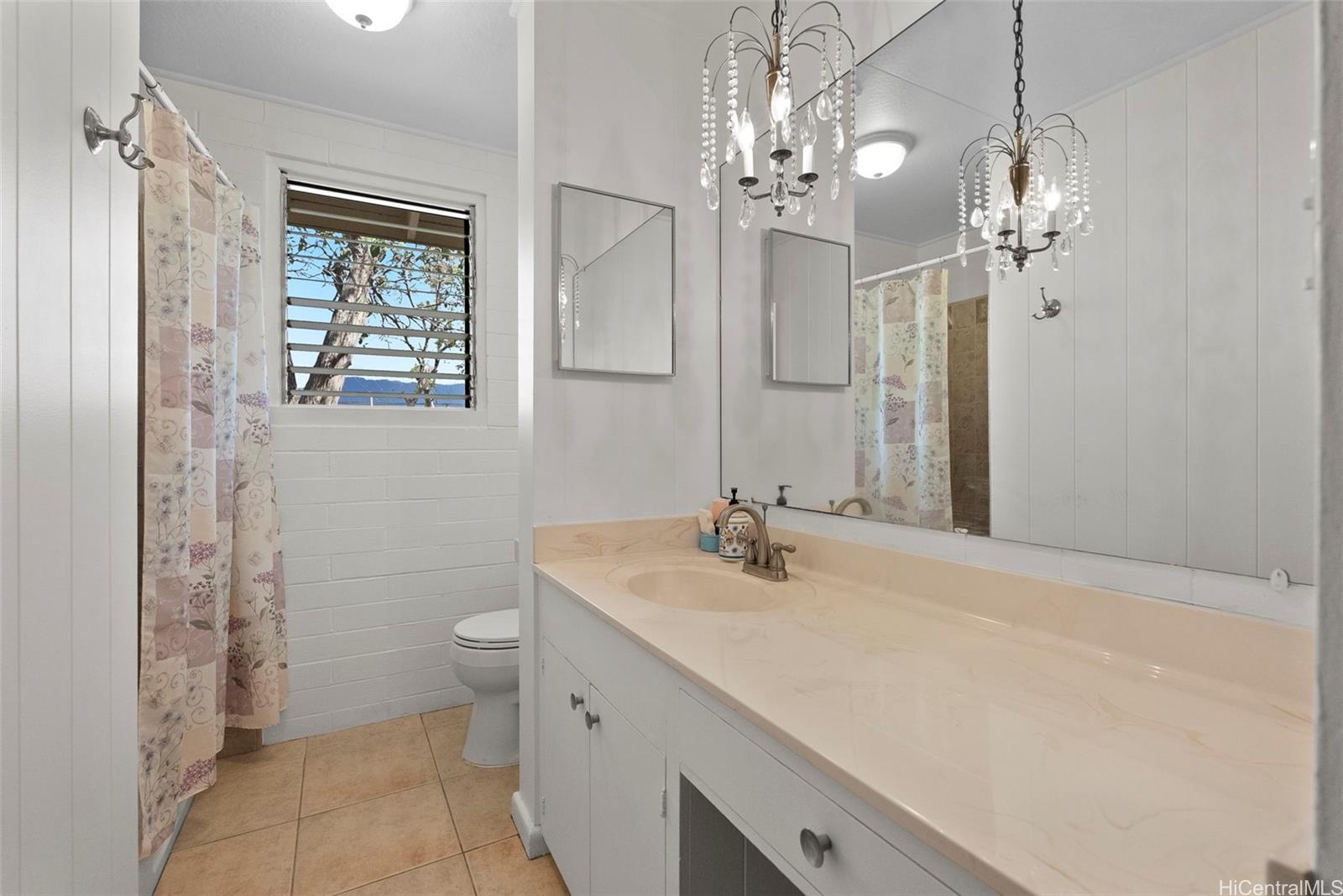 87-1087 Apuupuu Road Waianae, HI 96792 - Photo 21 of 25 a bathroom with a sink a toilet and shower