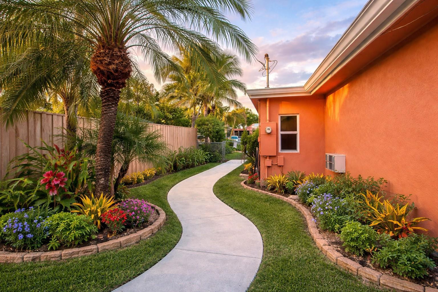 180 Southwest 9th Court Pompano Beach, FL 33060 - Photo 3 of 27 a front view of a house with a garden