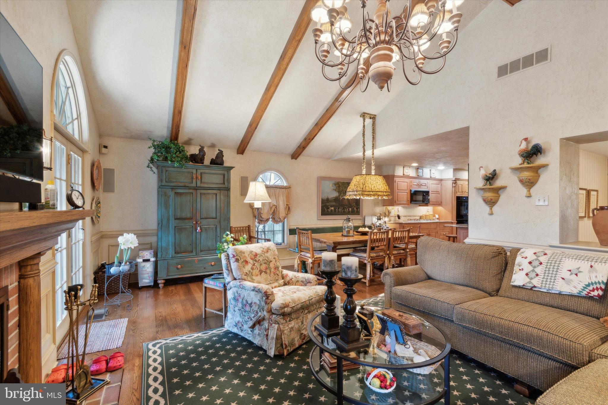 1080 Squirrel Road Jenkintown, PA 19046 - Photo 15 of 68 High ceilings and exposed beams