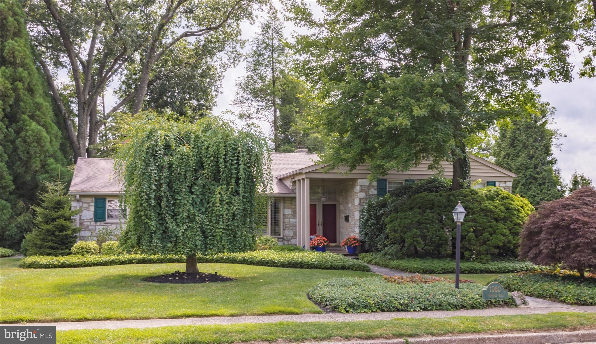 1080 Squirrel Road Jenkintown, PA 19046 - Photo 2 of 68 Meticulous landscaped grounds