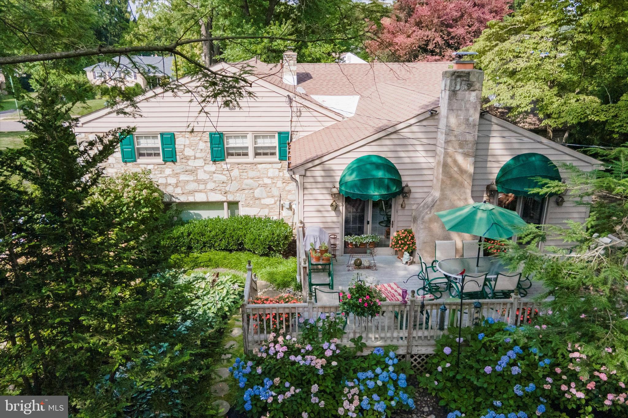 1080 Squirrel Road Jenkintown, PA 19046 - Photo 32 of 68 Spacious deck built off of great room addition