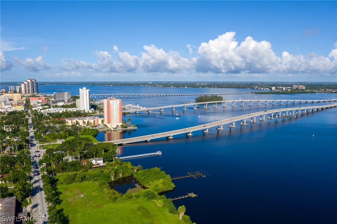 2743 First Street, Unit 602 Fort Myers, FL 33916 - Photo 38 of 38 a view of a lake in middle of the town