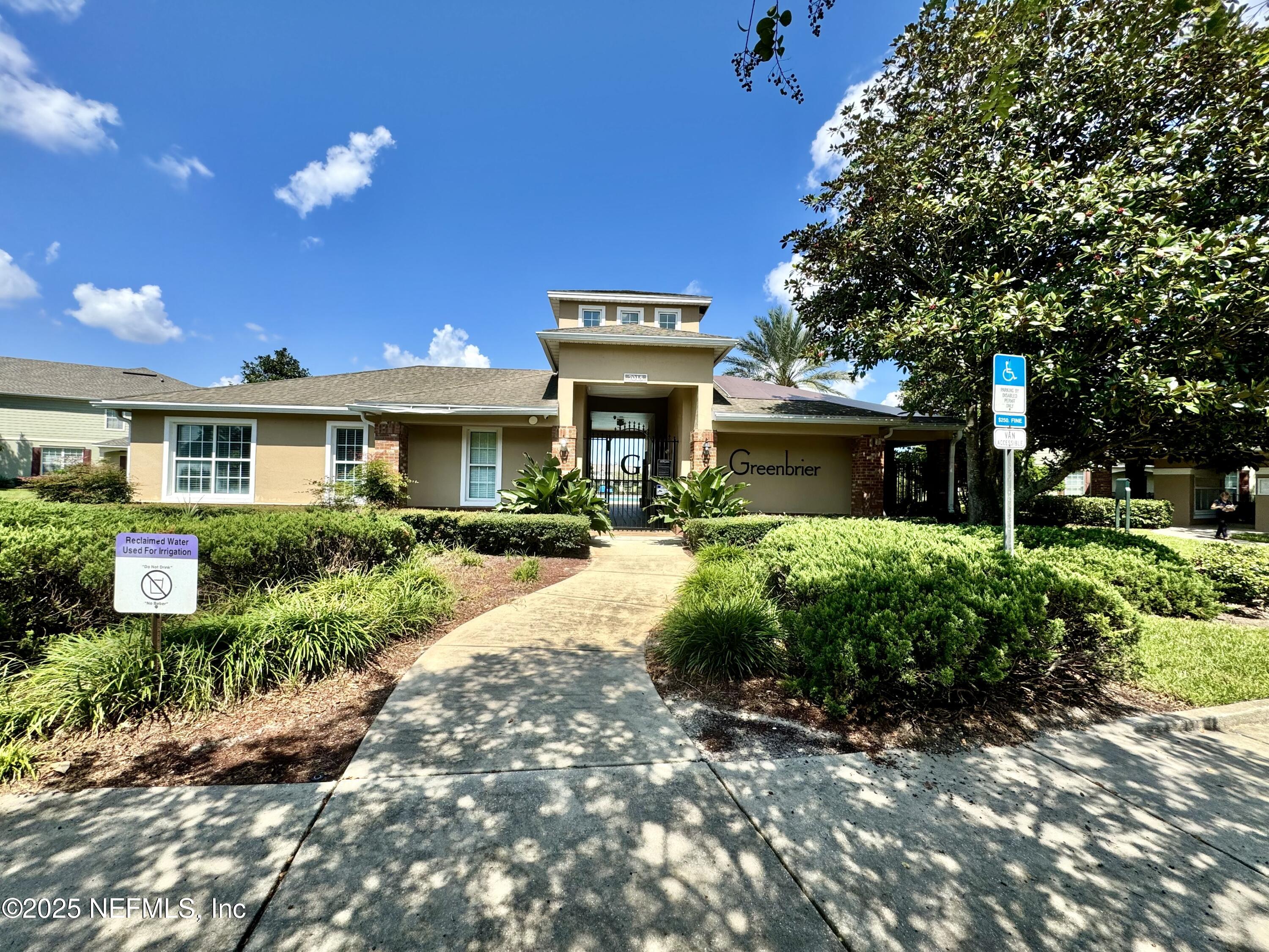 6839 Roundleaf Drive Jacksonville, FL 32258 - Photo 25 of 30 a front view of a house with a yard