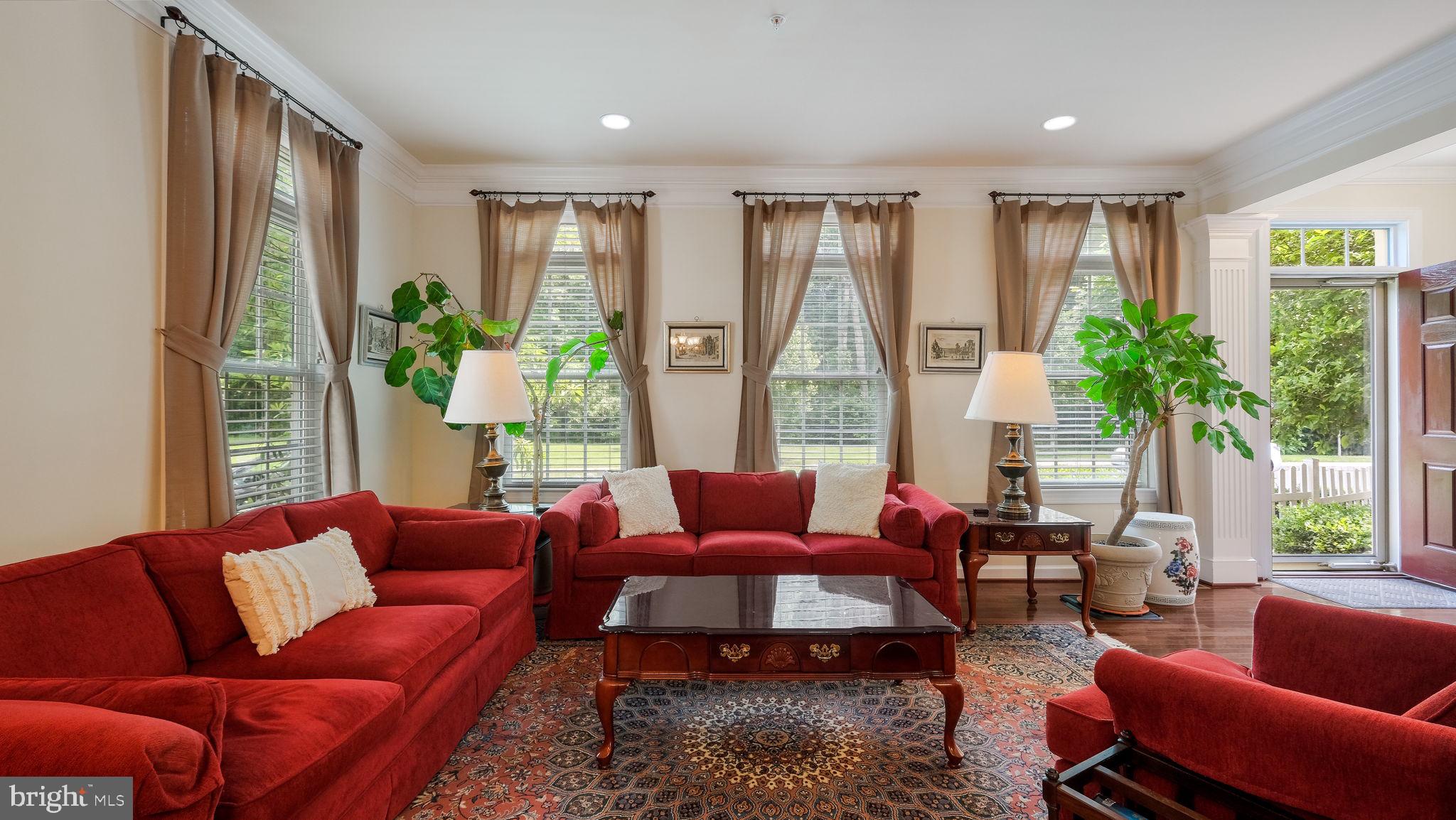3699 William Daves Road Doylestown, PA 18902 - Photo 3 of 24 a living room with furniture and a large window