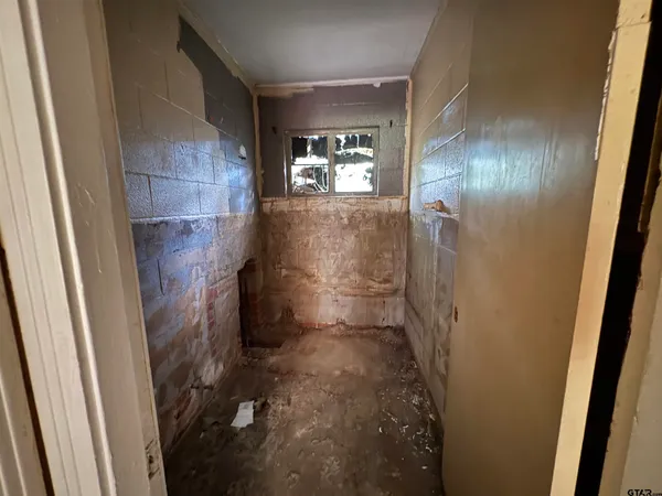 a view of a room with closet