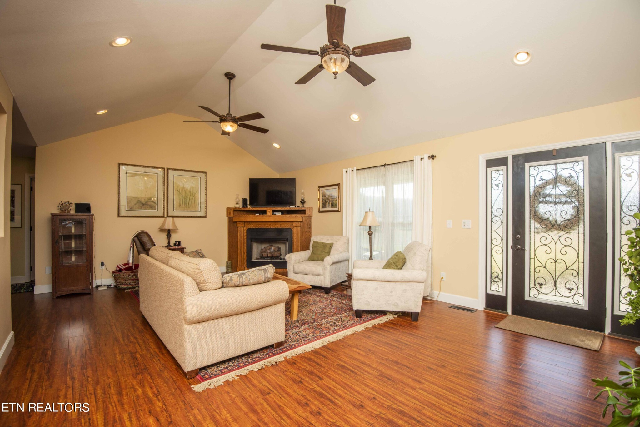 174 Spring Cove Lane Spring City, TN 37381 - Photo 7 of 50 a living room with furniture and a large window
