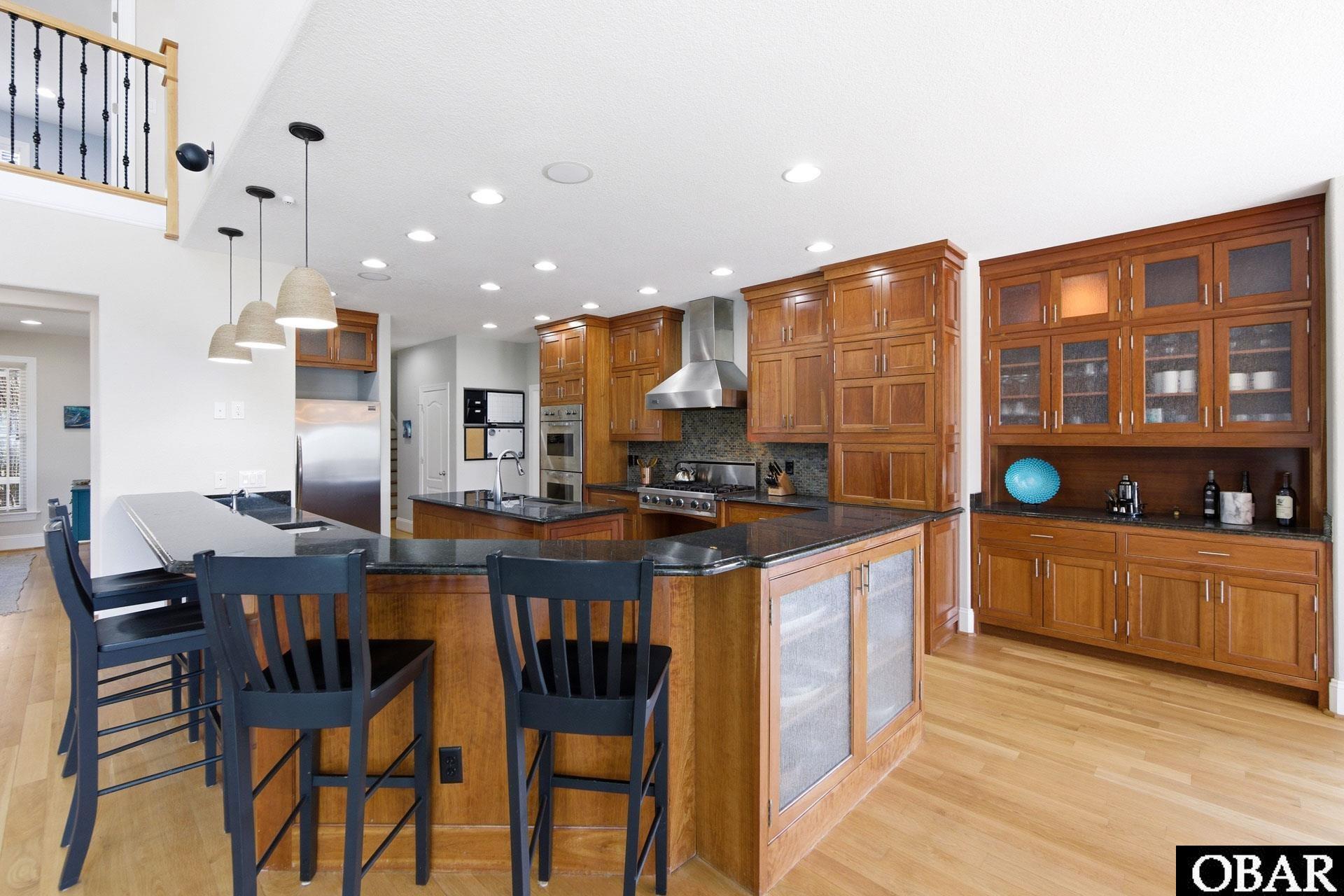 1044 Martins Point Road, Unit 11 Kitty Hawk, NC 27949 - Photo 10 of 50 Custom Cherry Cabinetry