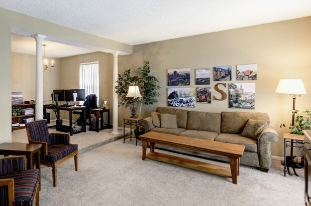 11719 Cedar Form Lane Meadows Place, TX 77477 - Photo 5 of 39 Light and bright formal living room looking towards the dining room.