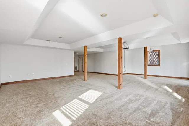 a view of outdoor space with wooden fence