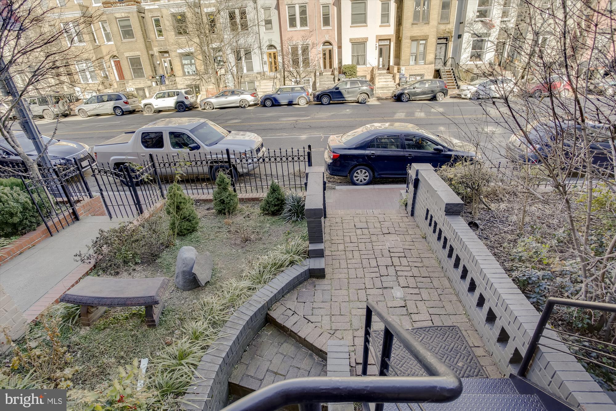 1726 U Street Northwest, Unit 3 Washington, DC 20009 - Photo 29 of 31 Front Steps and garden