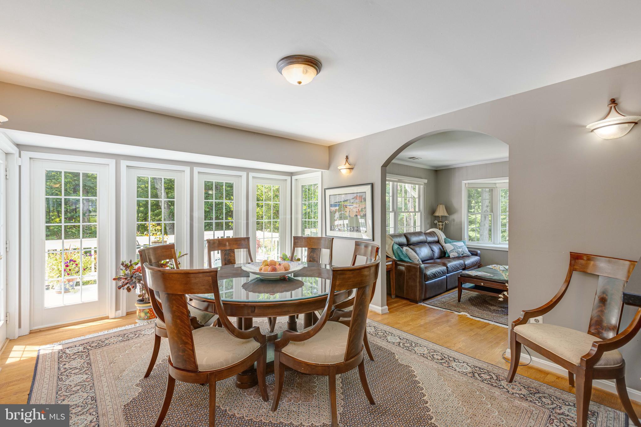 2408 Old Trace Lane Reston, VA 20191 - Photo 14 of 45 View of dining room and living room