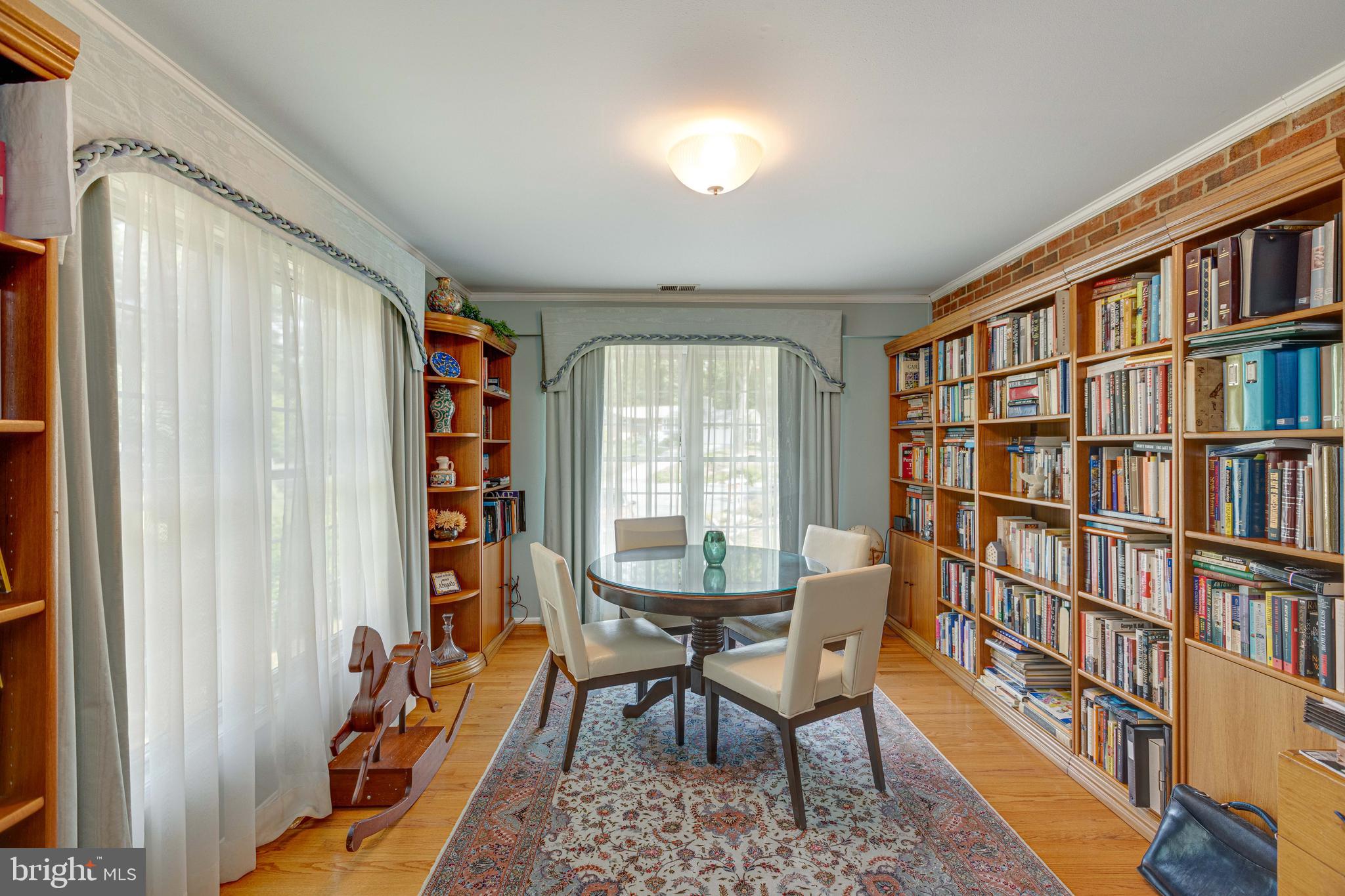 2408 Old Trace Lane Reston, VA 20191 - Photo 19 of 45 Study room/ library off living room